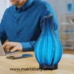 ⁦مبخرة البخار الزجاجية الملونة⁩ - الصورة ⁦2⁩