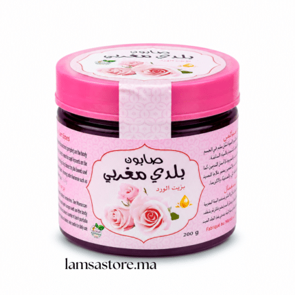 صابون بلدي مغربي بزيت الورد